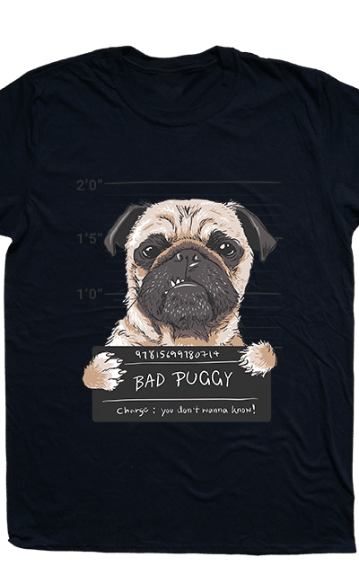 Majica BAD PUGGY - Image 1