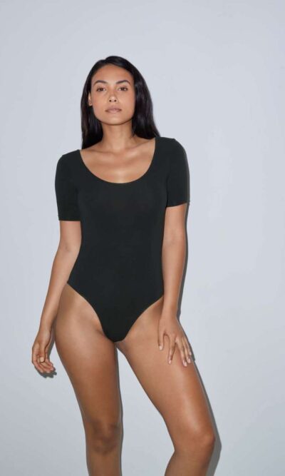 WOMEN'S COTTON SPANDEX DANCE BODYSUIT - Image 4