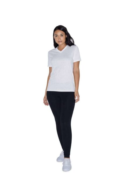 WOMEN'S SUBLIMATION CLASSIC SHORT SLEEVE V-NECK T-SHIRT - Image 3