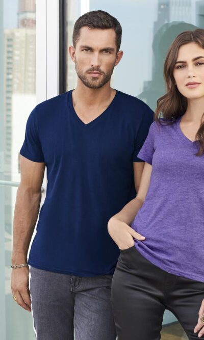 WOMEN’S FEATHERWEIGHT V-NECK TEE - Image 6