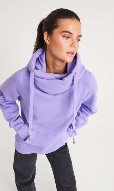 CROSS NECK HOODIE - Image 3