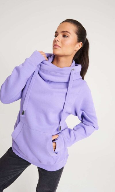 CROSS NECK HOODIE - Image 4