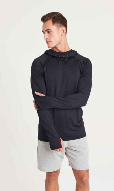 MENS COOL COWL NECK TOP - Image 5