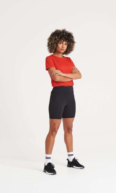 WOMEN'S RECYCLED TECH SHORTS - Image 4