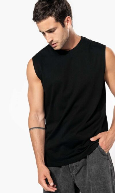 ECO-FRIENDLY MEN SLEEVELESS T-SHIRT - Image 3