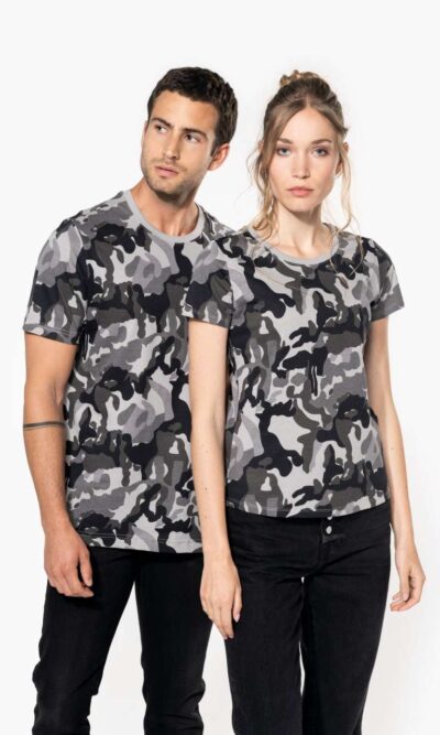 MEN'S SHORT-SLEEVED CAMO T-SHIRT - Image 5