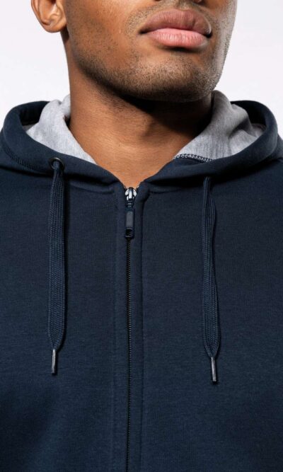 FULL ZIP HOODED SWEATSHIRT - Image 4