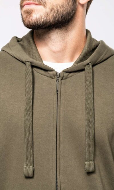 MEN'S FULL ZIP HOODED SWEATSHIRT - Image 4