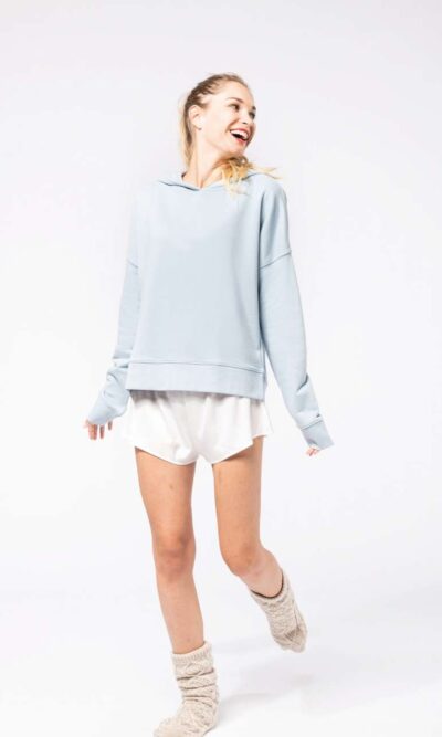 LADIES' ORGANIC LOUNGE HOODIE - Image 5