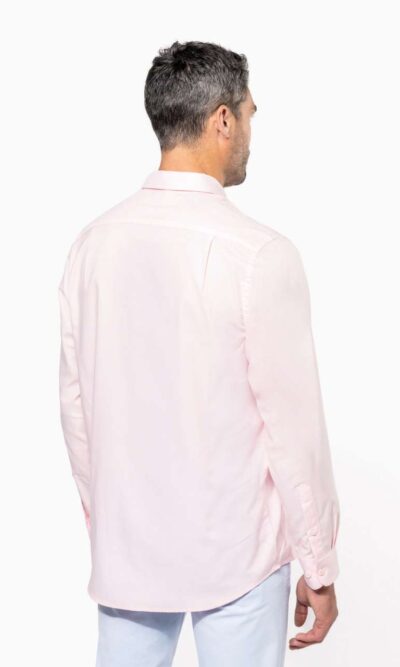 MEN'S LONG-SLEEVED OXFORD SHIRT - Image 3