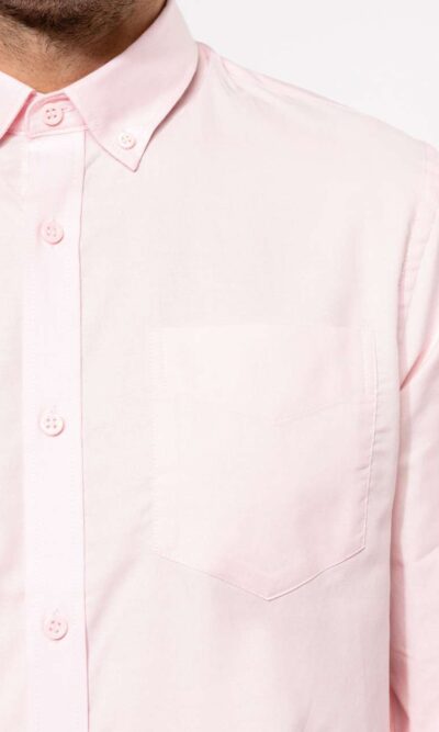 MEN'S LONG-SLEEVED OXFORD SHIRT - Image 7