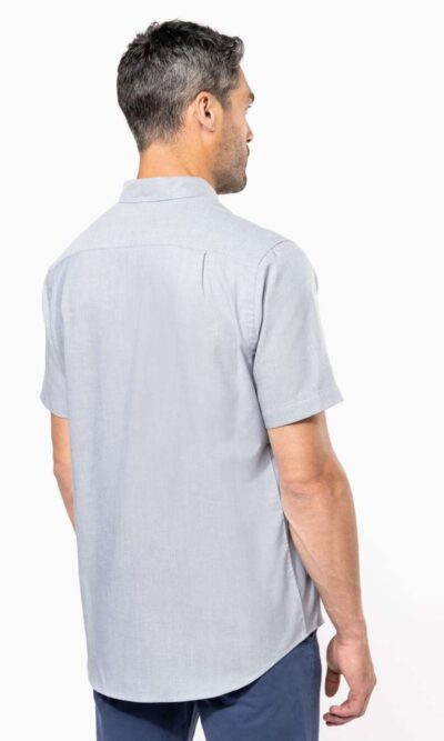 MEN'S SHORT-SLEEVED OXFORD SHIRT - Image 9