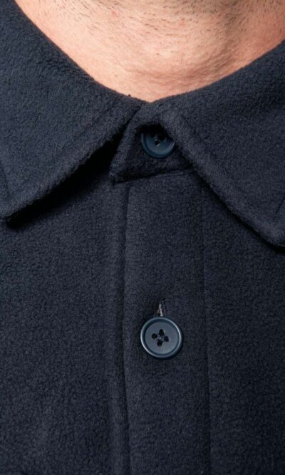 SHERPA-LINED FLEECE OVERSHIRT - Image 5