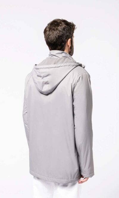 UNISEX HOODED JACKET WITH MICRO-POLARFLEECE LINING - Image 10