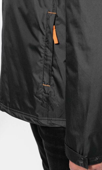 SCORE - DETACHABLE-SLEEVED BLOUSON JACKET - Image 4