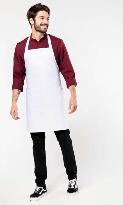 LIGHTWEIGHT POLYCOTTON APRON - Image 3