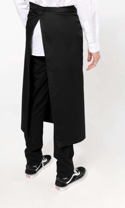 POLYCOTTON EXTRA-LONG APRON - Image 5