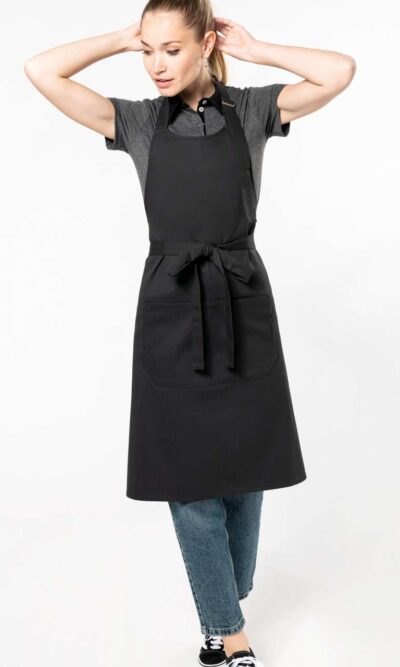 COTTON APRON HIGH-TEMPERATURE WASHABLE - Image 4