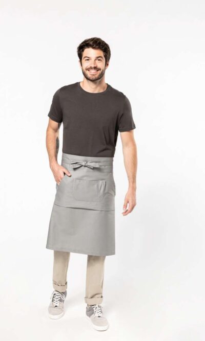 COTTON LONG APRON - Image 5