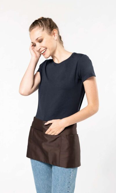 POLYCOTTON SHORT APRON - Image 4