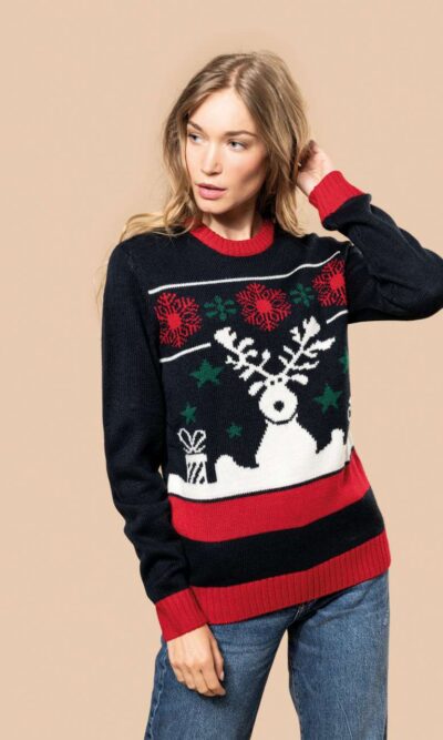 UNISEX CREW NECK CHRISTMAS JUMPER - Image 3