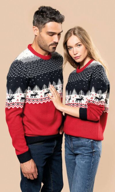 UNISEX CREW NECK CHRISTMAS JUMPER - Image 4