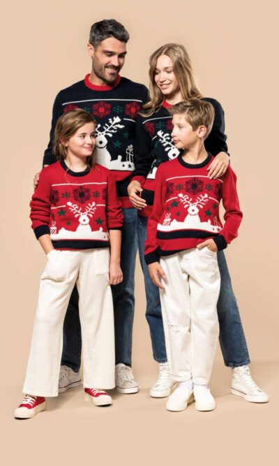 KIDS’ CREW NECK CHRISTMAS JUMPER - Image 6