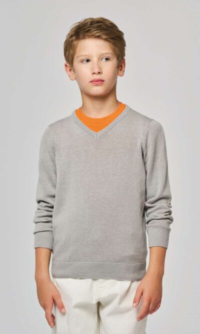 KIDS' V-NECK JUMPER - Image 5