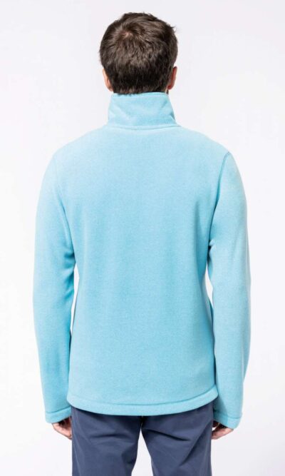 ENZO - ZIP NECK MICROFLEECE JACKET - Image 3