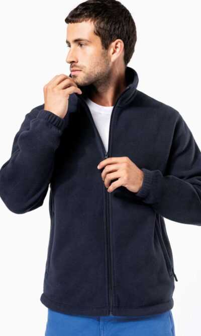 UNISEX MICROFLEECE ELASTICATED JACKET - Image 9