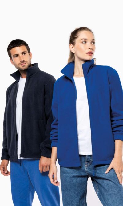 UNISEX MICROFLEECE ELASTICATED JACKET - Image 10