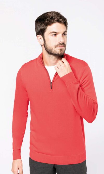 MEN'S ZIP NECK JUMPER - Image 7