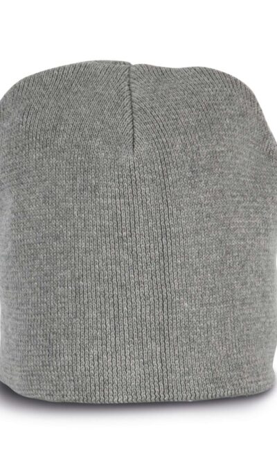 KNITTED ORGANIC COTTON BEANIE - Image 5