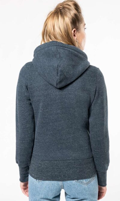 LADIES' VINTAGE ZIPPED HOODED SWEATSHIRT - Image 7