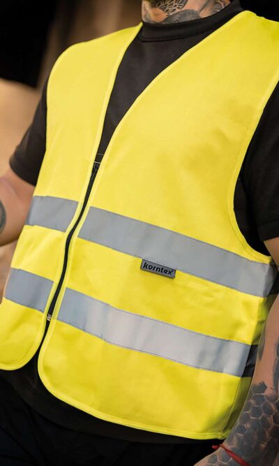 SAFETY VEST WITH ZIPPER "COLOGNE" - Image 3