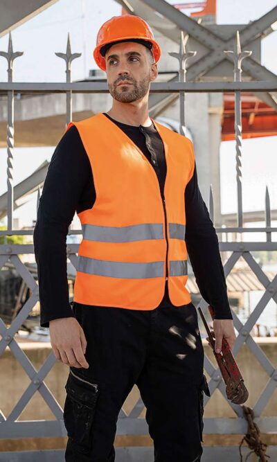 SAFETY VEST WITH ZIPPER "COLOGNE" - Image 4