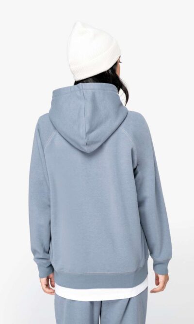 LADIES' ECO-FRIENDLY RAGLAN HOODED SWEATSHIRT - Image 6