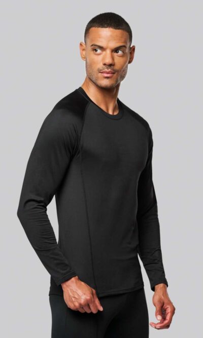 ADULTS' LONG-SLEEVED BASE LAYER SPORTS T-SHIRT - Image 3