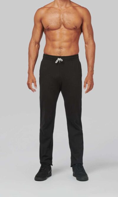 UNISEX LIGHTWEIGHT COTTON TRACKSUIT BOTTOMS - Image 4