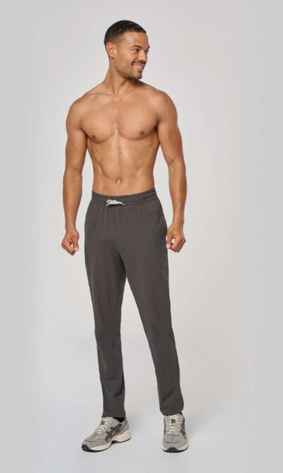 UNISEX LIGHTWEIGHT COTTON TRACKSUIT BOTTOMS - Image 9