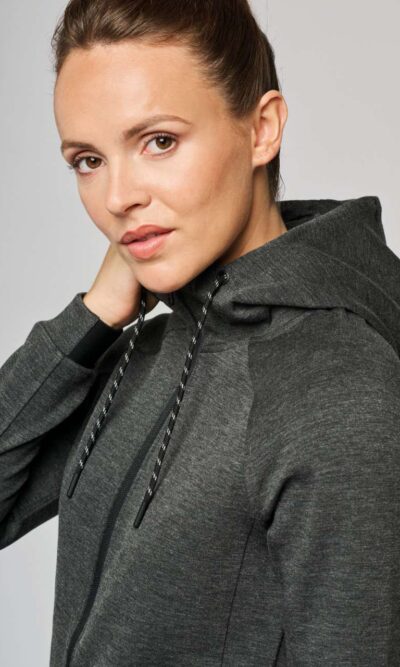 LADIES’ HOODED SWEATSHIRT - Image 3