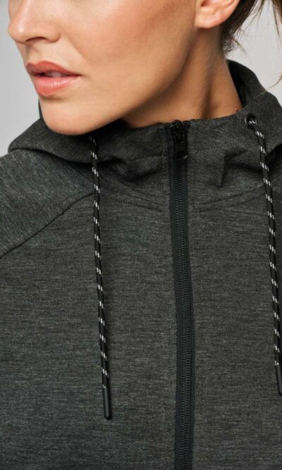 LADIES’ HOODED SWEATSHIRT - Image 4