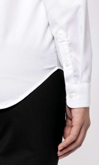 LADIES' LONG-SLEEVED TWILL SHIRT - Image 6