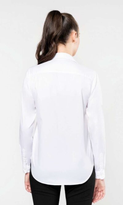 LADIES' LONG-SLEEVED TWILL SHIRT - Image 8