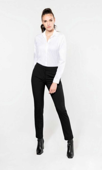 LADIES' LONG-SLEEVED TWILL SHIRT - Image 10