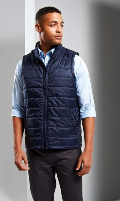 MEN'S 'RECYCLIGHT' PADDED GILET - Image 5