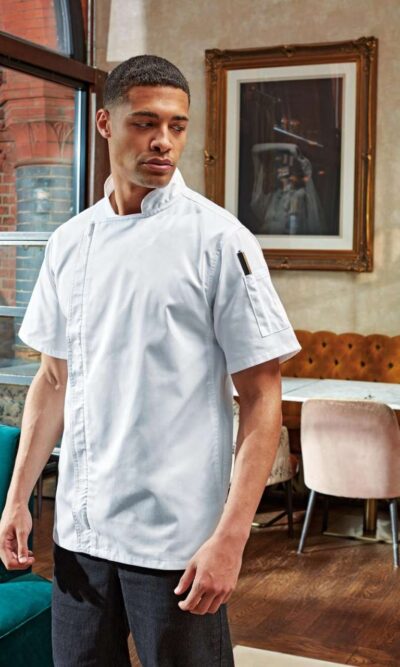 CHEF'S ZIP-CLOSE SHORT SLEEVE JACKET - Image 4