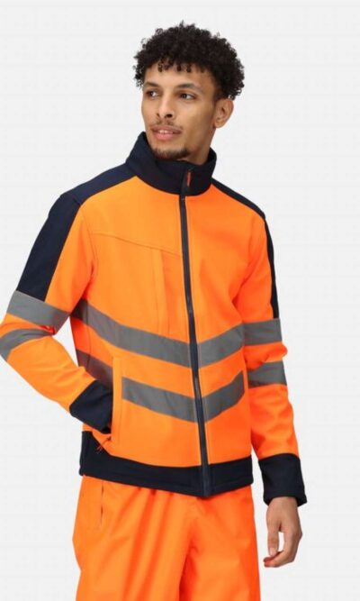 HI-VIS PRO 3 LAYER SOFTSHELL - Image 5