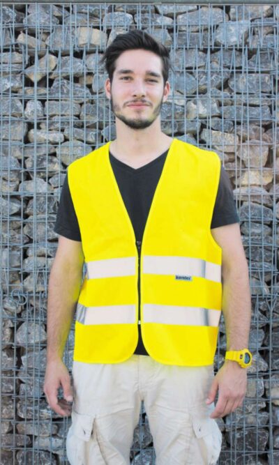 SAFETY VEST WITH ZIPPER "COLOGNE" - Image 5