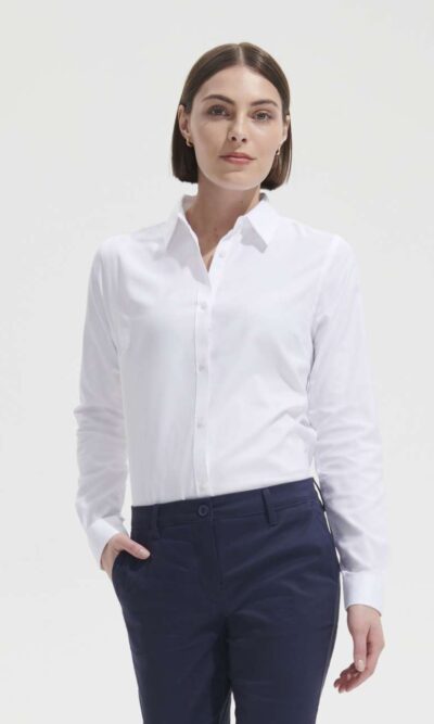 SOL'S BRODY WOMEN - HERRINGBONE SHIRT - Image 1